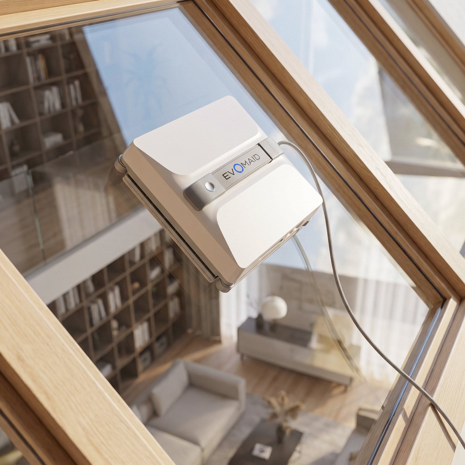Kann ein Fensterputzroboter abstürzen?