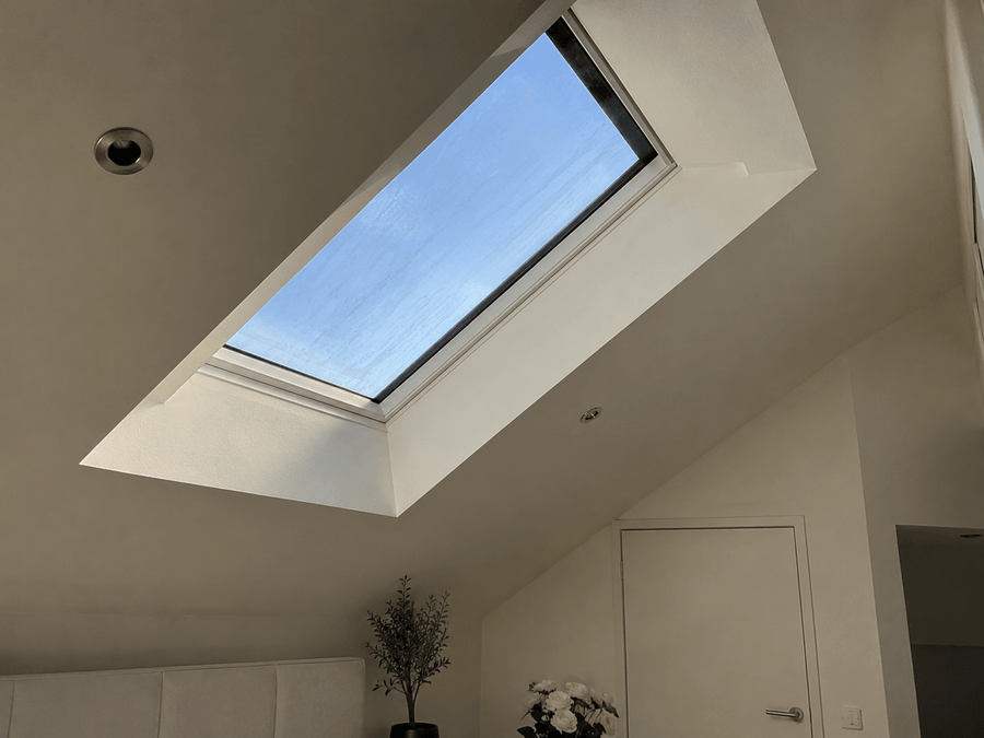 Die Dachfenster, an die man nur mit Verrenkung kommt